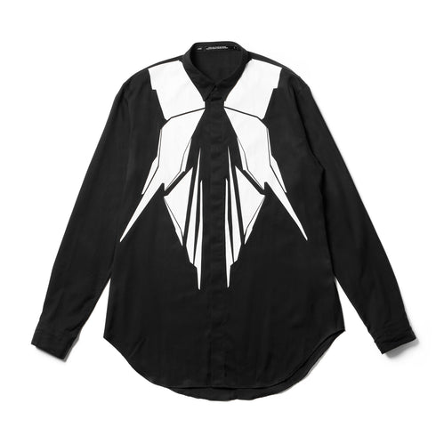 JULIUS グラフィックシャツ / 838SHM1-BLACK